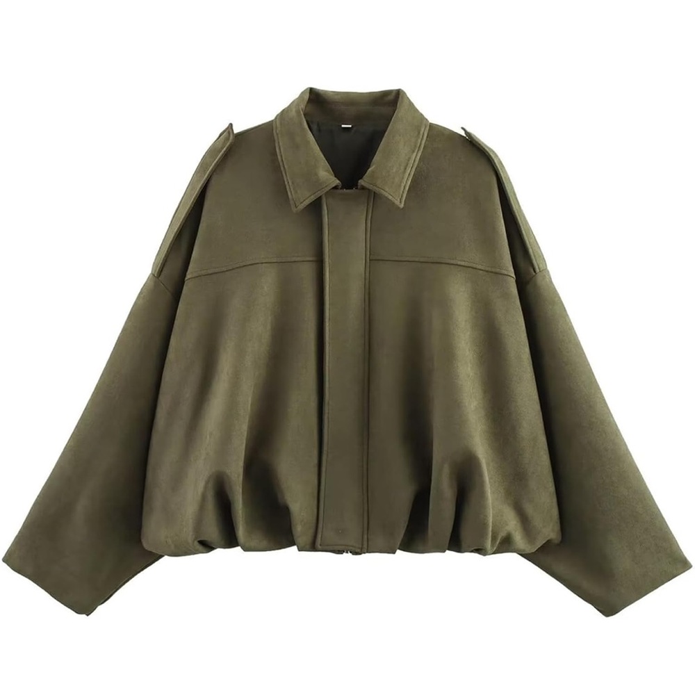 NWT suede bomber jacket
